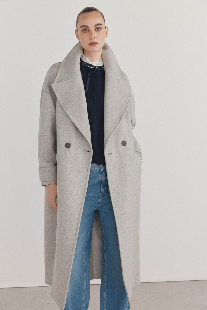 Pedro Del Hierro Abrigo Solapa Recto