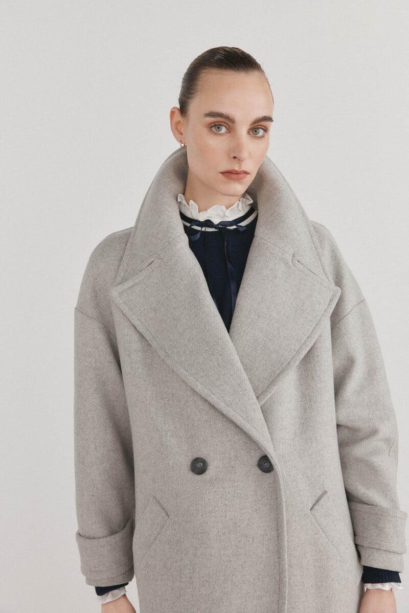 Pedro Del Hierro Abrigo Solapa Recto