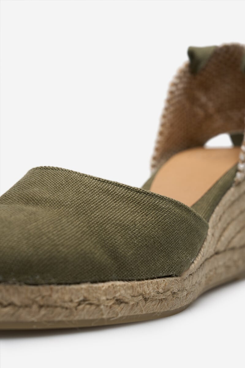 Pedro Del Hierro Alpargata Con Cuña Carina Lona