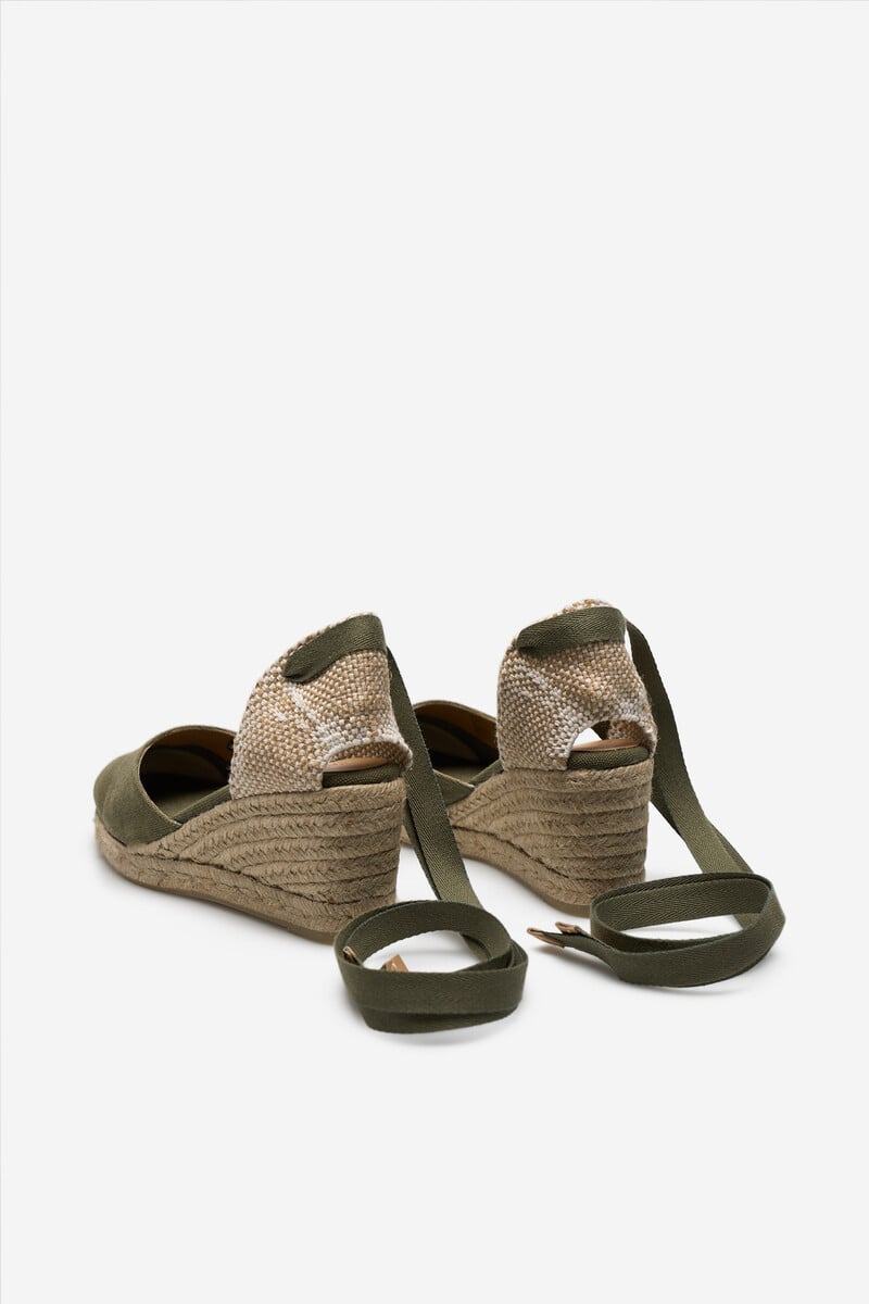 Pedro Del Hierro Alpargata Con Cuña Carina Lona