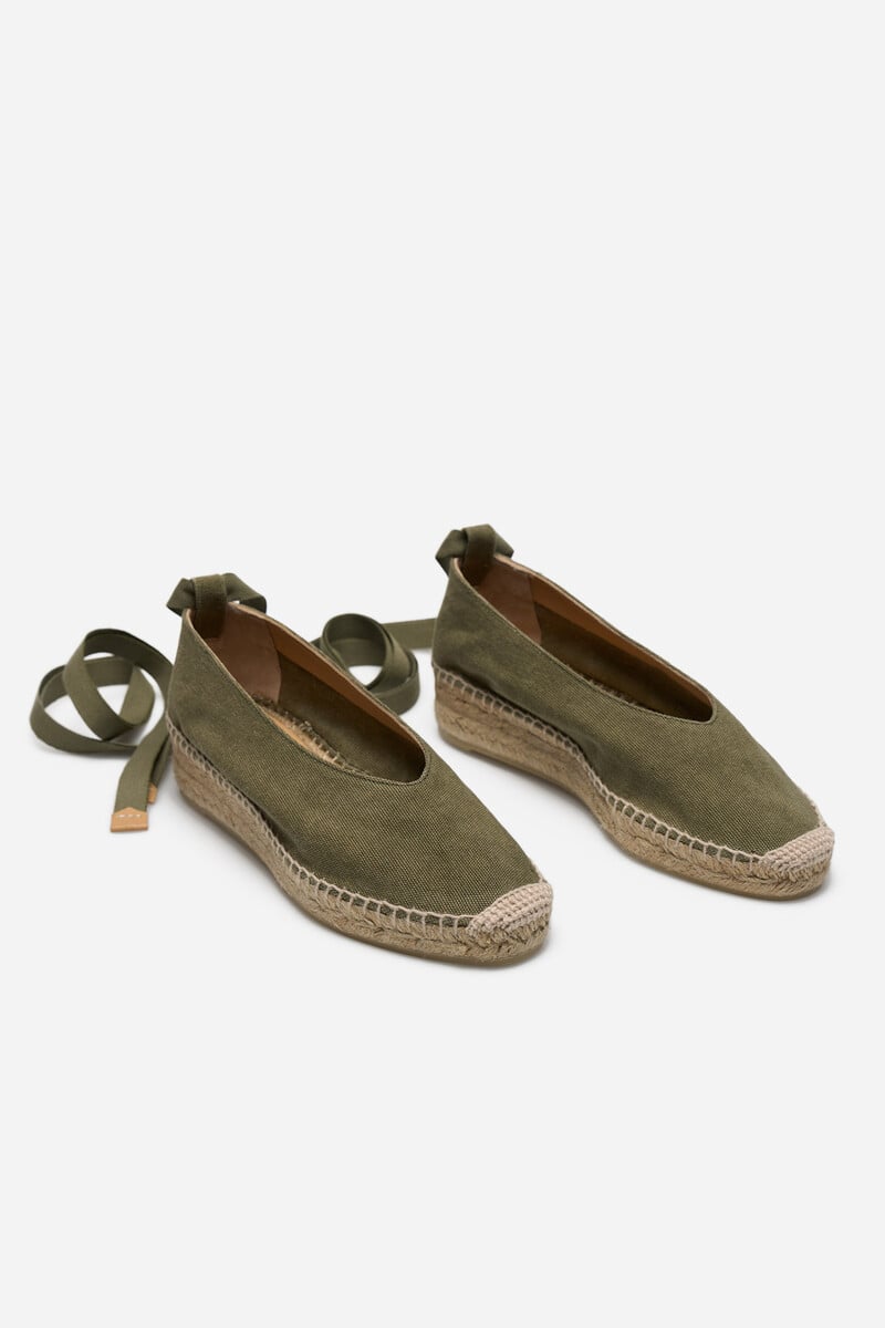 Pedro Del Hierro Alpargata Con Cuña Gea Lona