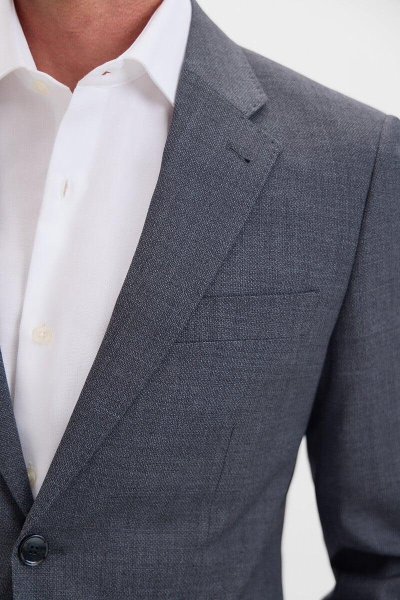 Pedro Del Hierro Americana Gris Slim Fit