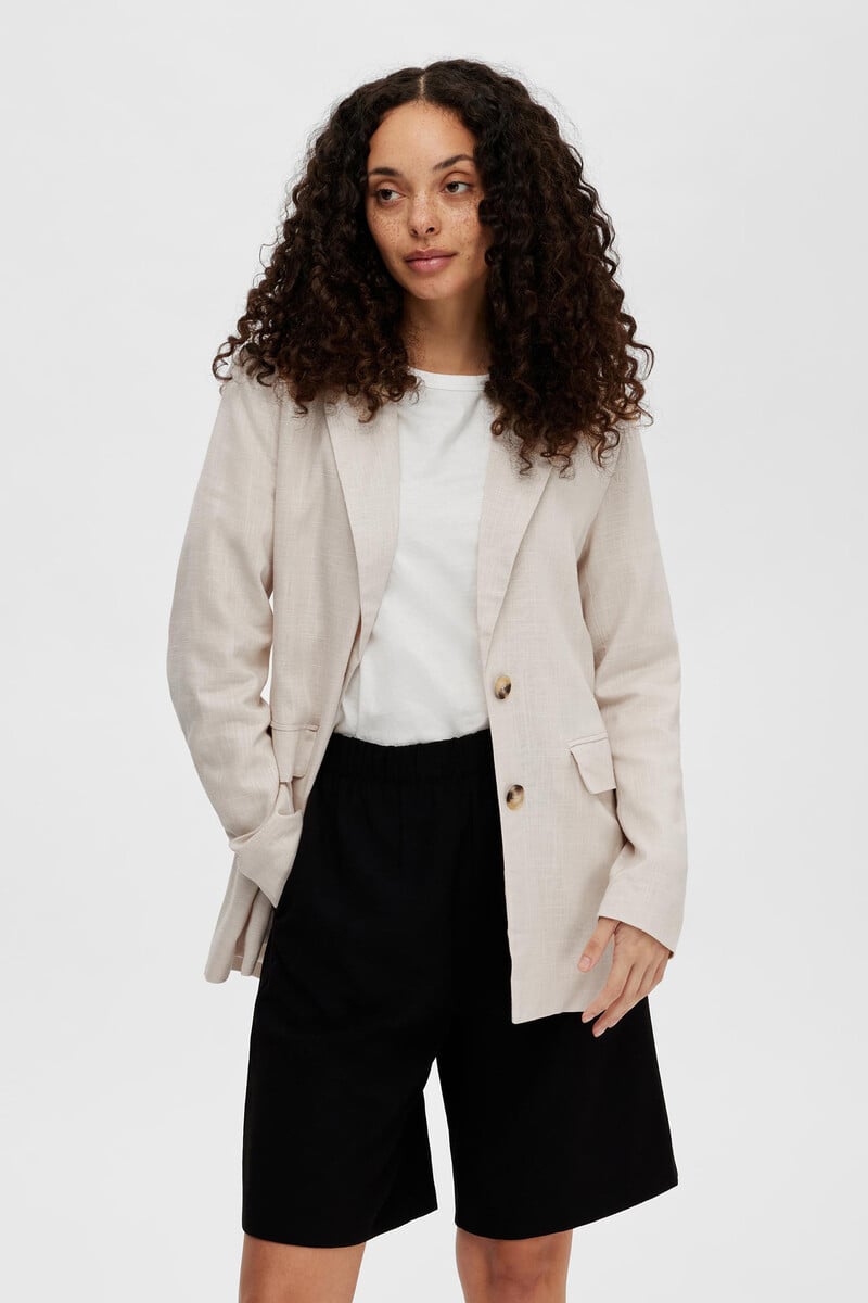 pedro del hierro Americana Regular Fit de lino