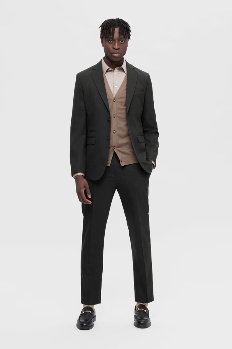 Pedro Del Hierro Americana Slim Fit Con Lana