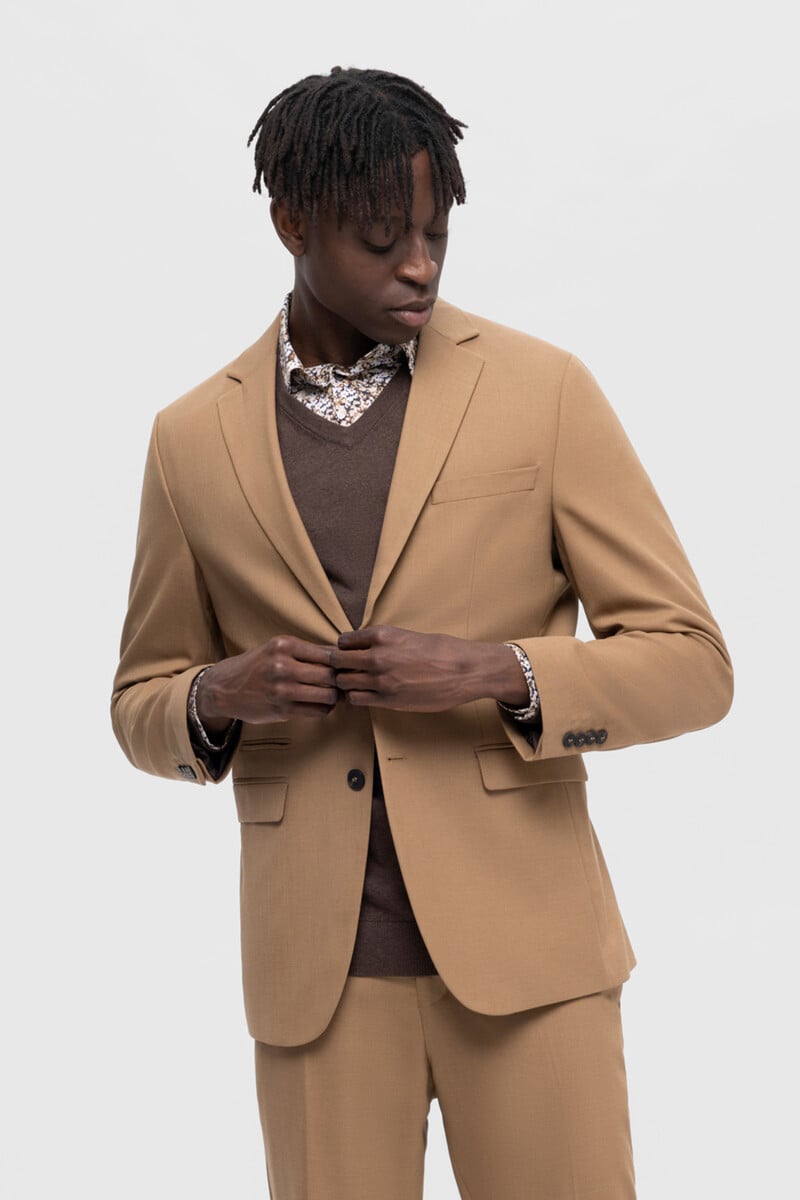 Pedro Del Hierro Americana Slim Fit Con Lana