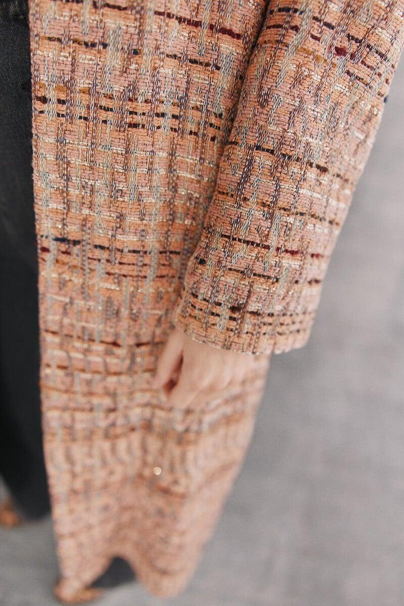 Pedro Del Hierro Analia. Abrigo Largo Fantasía