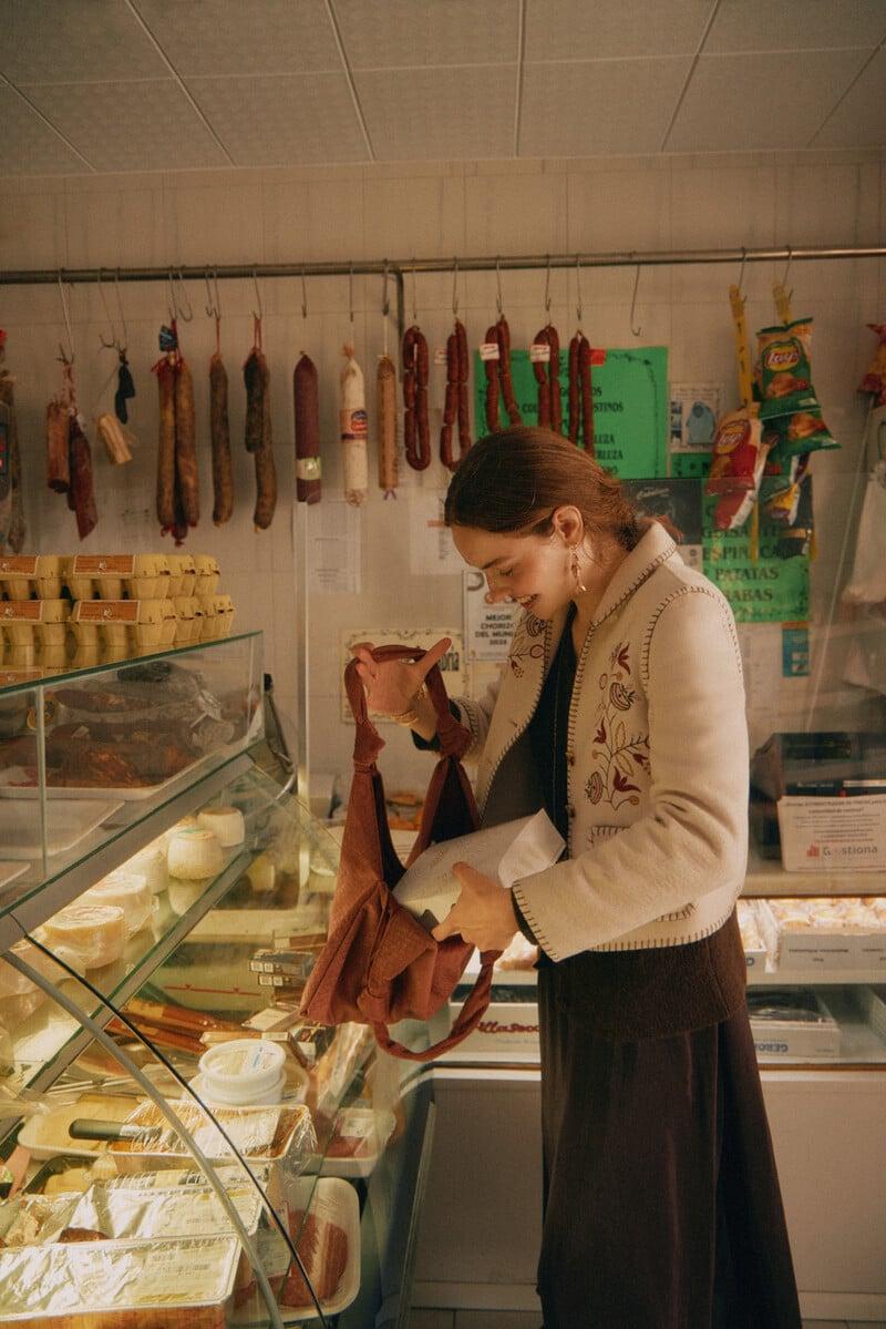Pedro Del Hierro Ángela. Chaqueta De Lana Bordada