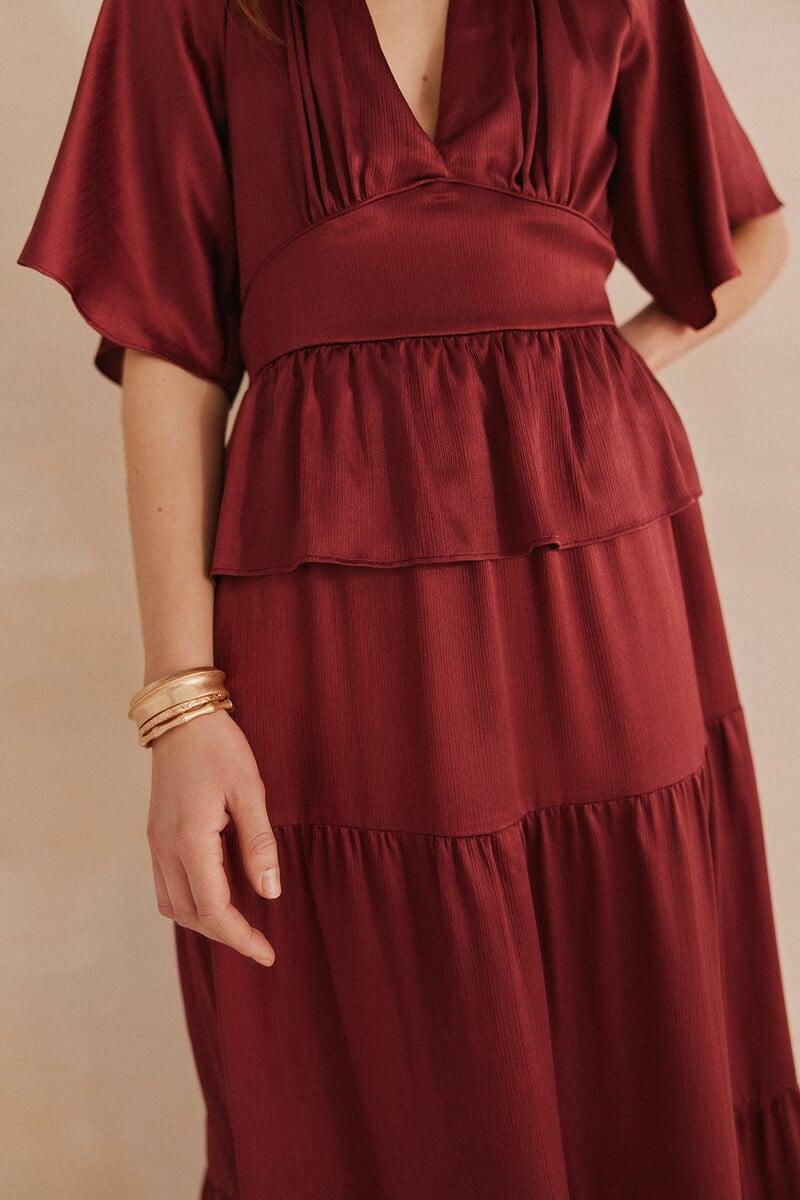 Pedro Del Hierro Ariadna. Vestido Fluido Paneles