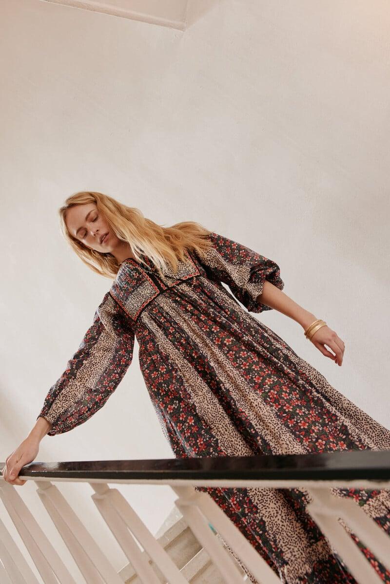 Pedro Del Hierro Ariane. Vestido Estampado