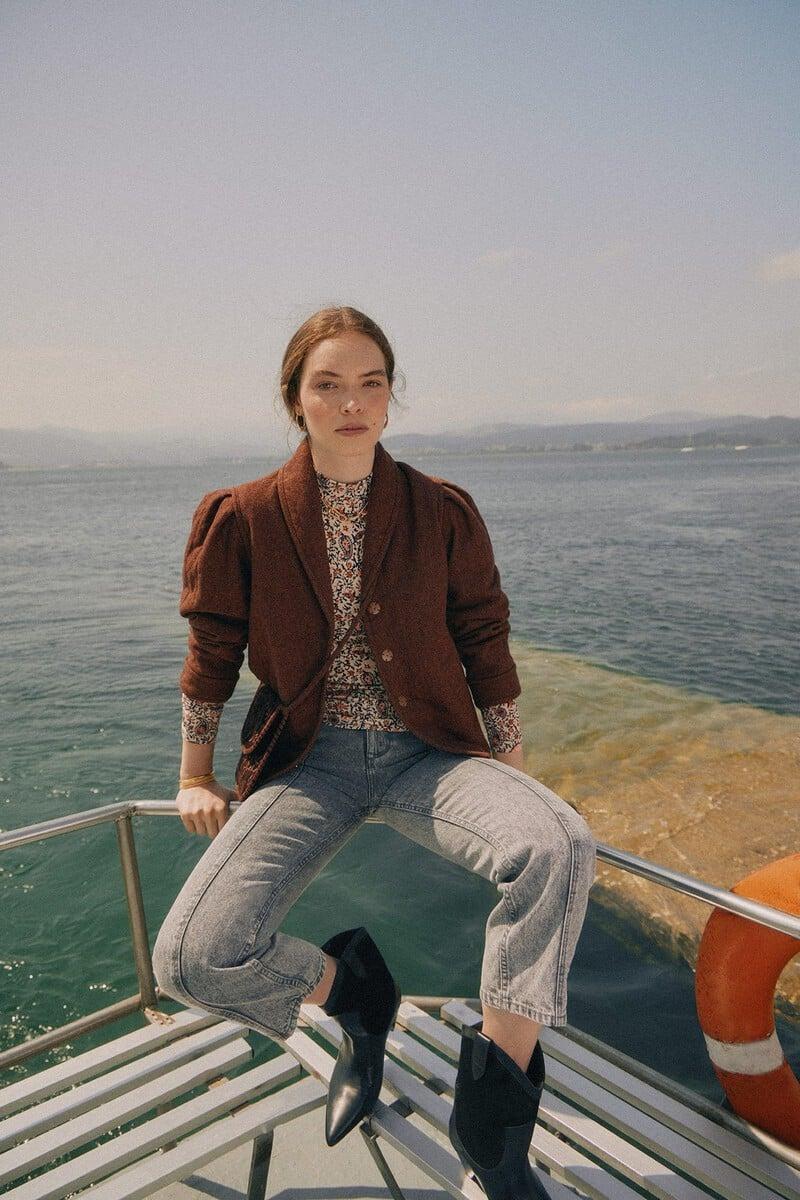 pedro del hierro Ava. Abrigo corto de fantasía