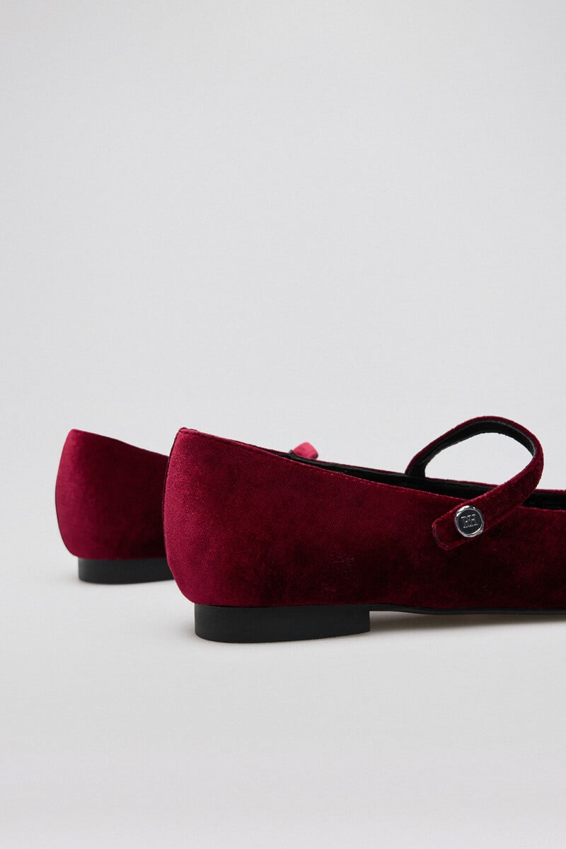 Pedro Del Hierro Bailarina Maryjane Terciopelo