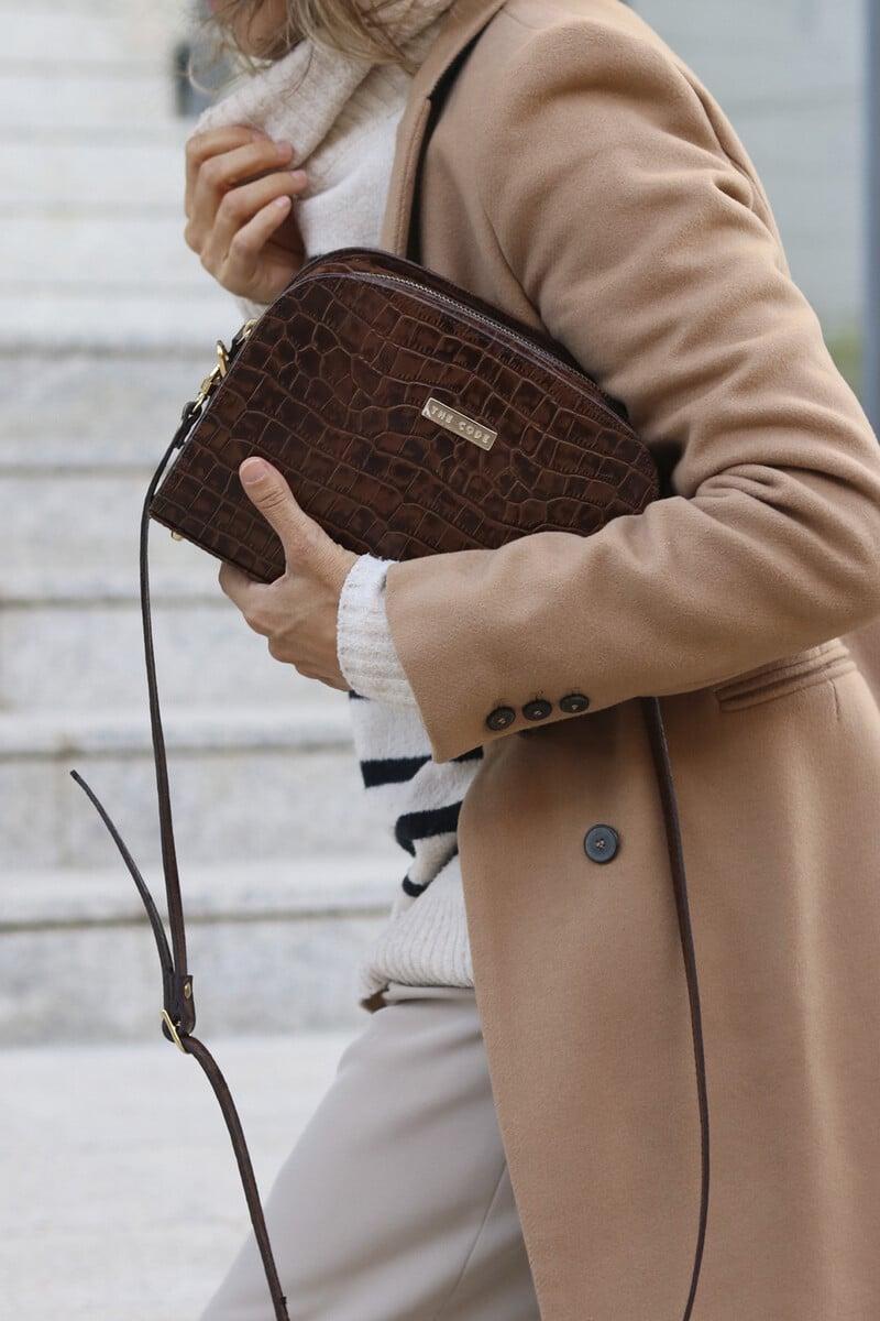 Pedro Del Hierro Bandolera Casandra Chocolate