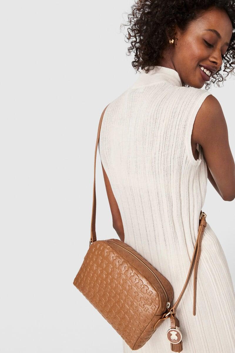 Pedro Del Hierro Bandolera De Piel Marrón Sherton