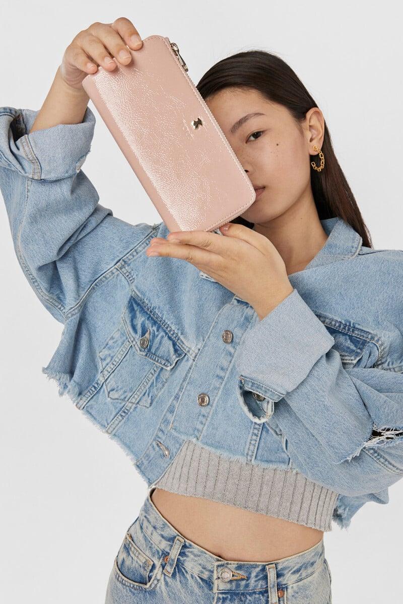 Pedro Del Hierro Billetera Mediana Rosa Dorp