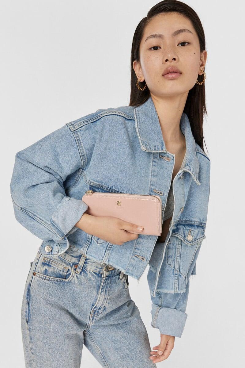 Pedro Del Hierro Billetera Mediana Rosa Dorp