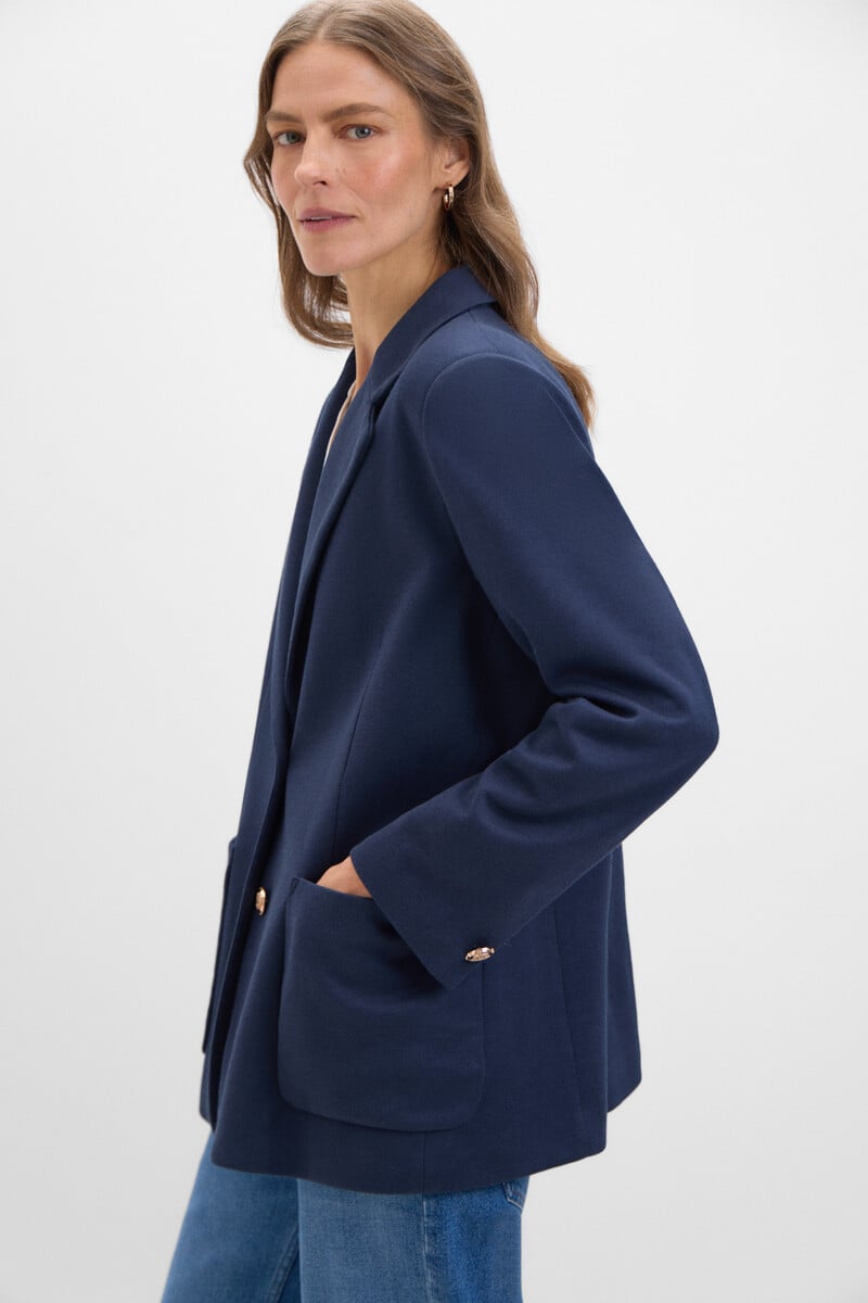 Pedro Del Hierro Blazer De Punto Piqué