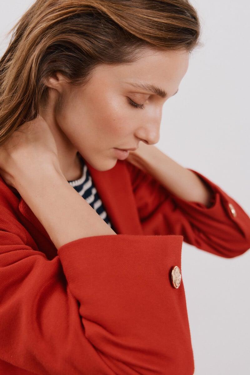 Pedro Del Hierro Blazer De Punto Piqué