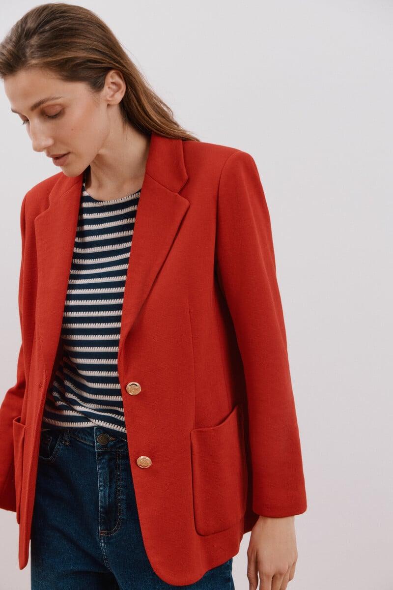 pedro del hierro Blazer de punto piqué