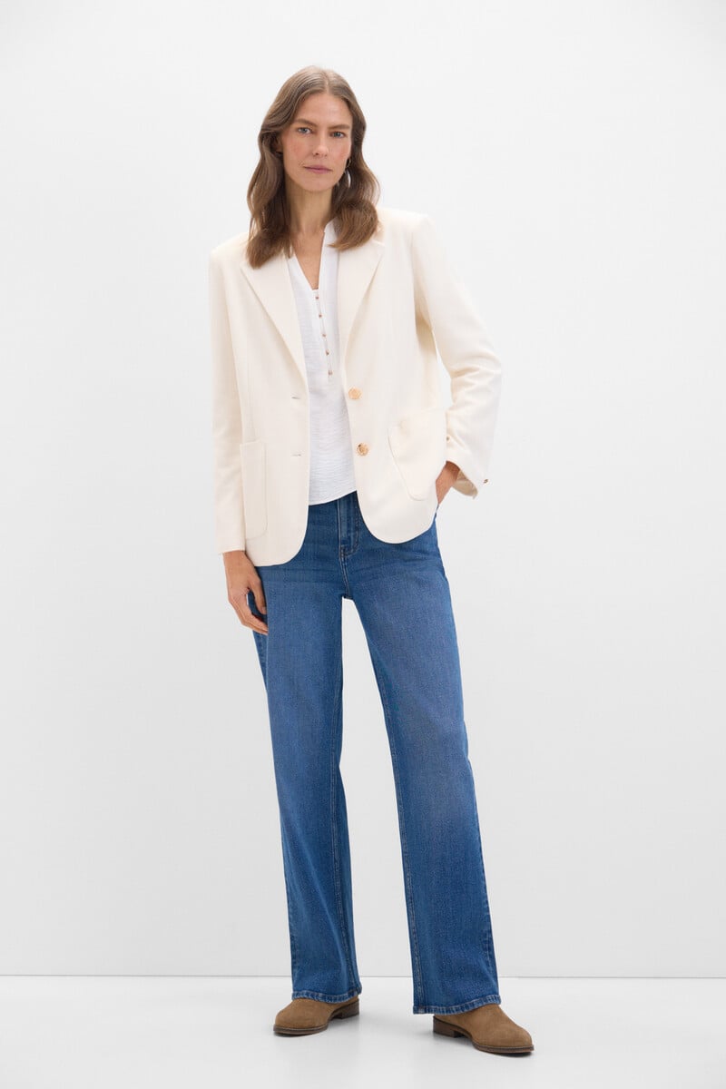 Pedro Del Hierro Blazer De Punto Piqué