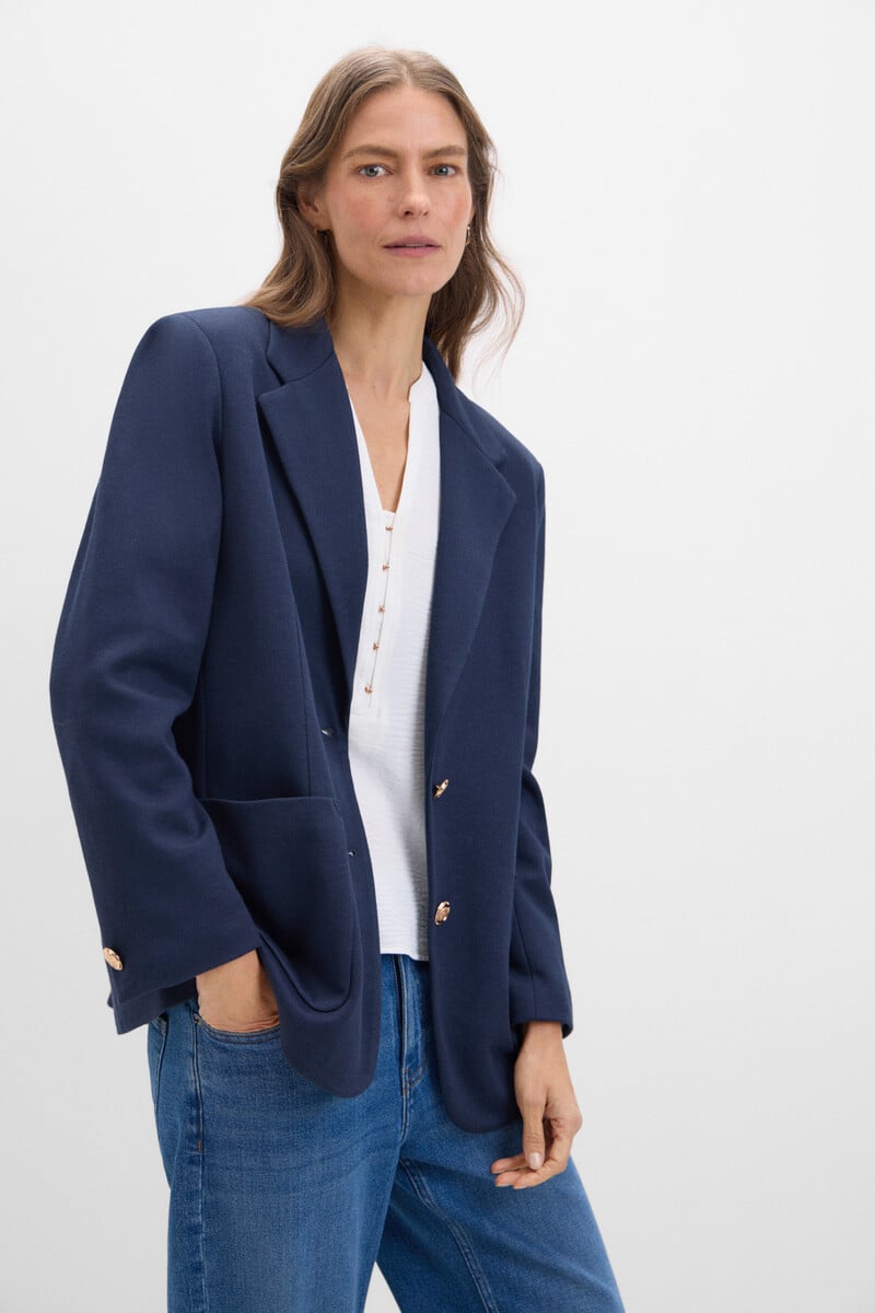pedro del hierro Blazer de punto piqué