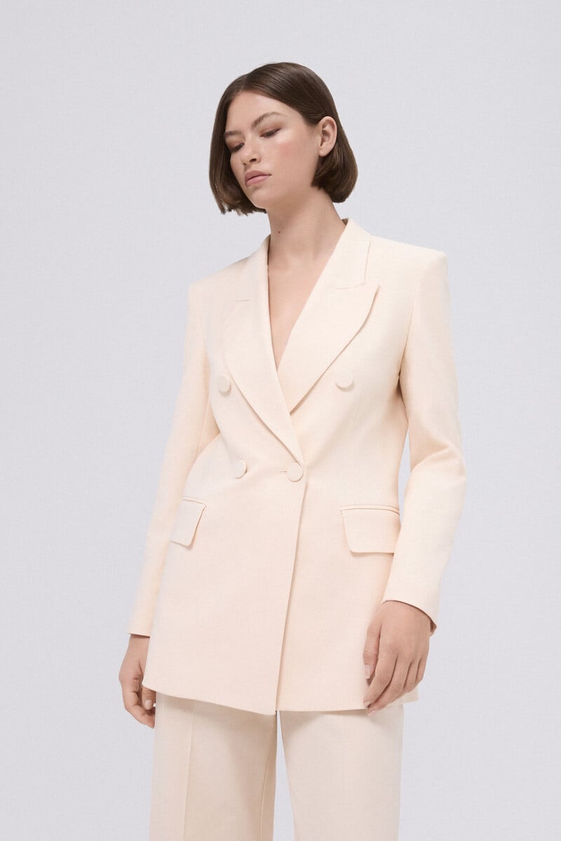 pedro del hierro Blazer traje crudo