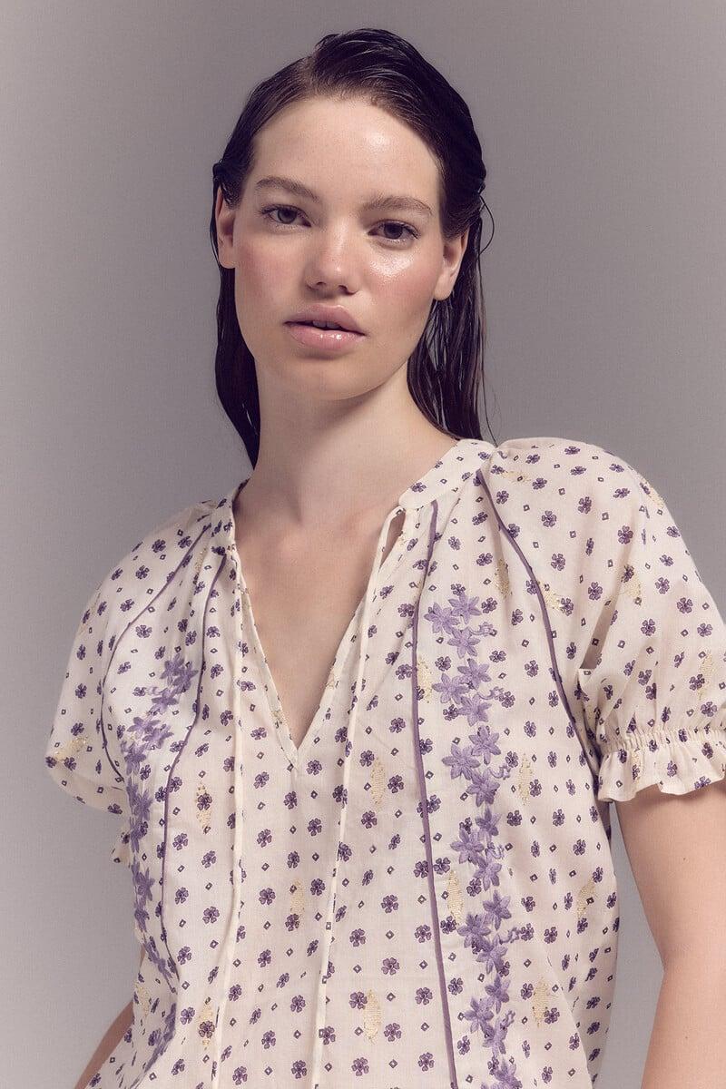 pedro del hierro Blusa bordada