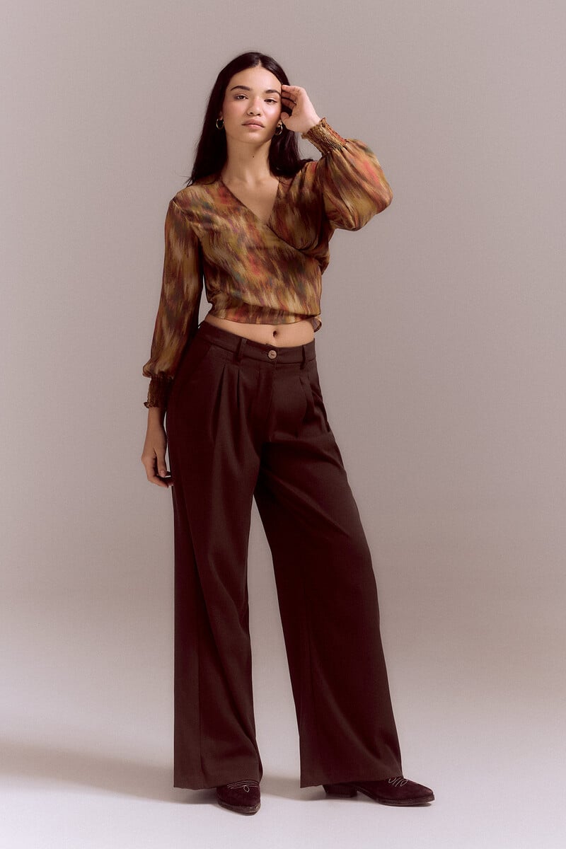 Pedro Del Hierro Blusa Estampada Lazada