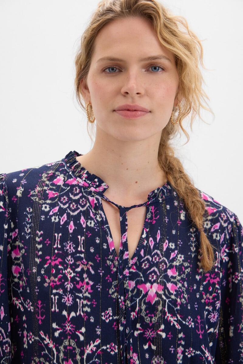 Pedro Del Hierro Blusa Fluida Lurex