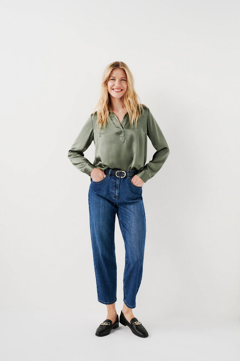 Pedro Del Hierro Blusa Lovely1 100% Seda