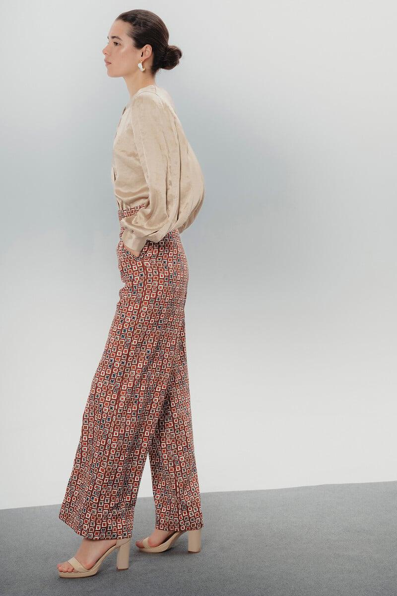 Pedro Del Hierro Blusa Satinada Matilda