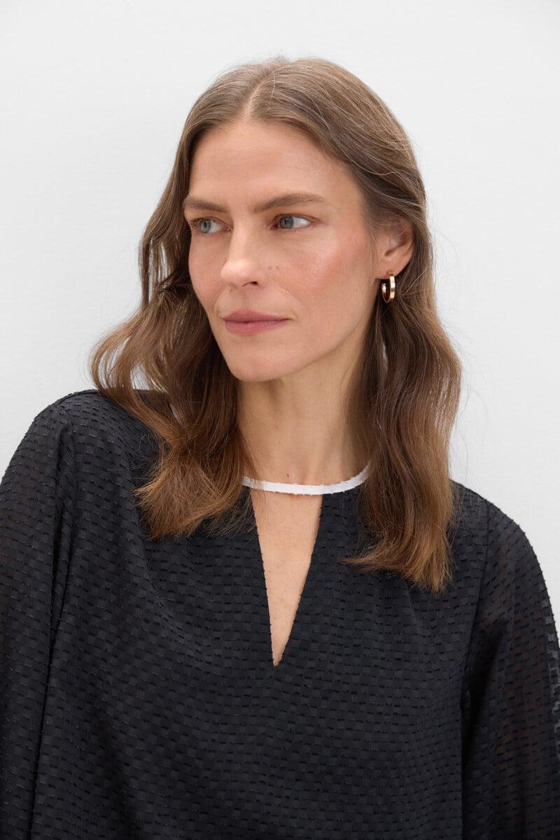 Pedro Del Hierro Blusa Tejido Textura