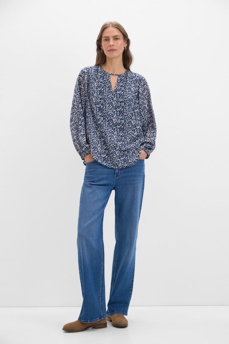 Pedro Del Hierro Blusa Tejido Textura