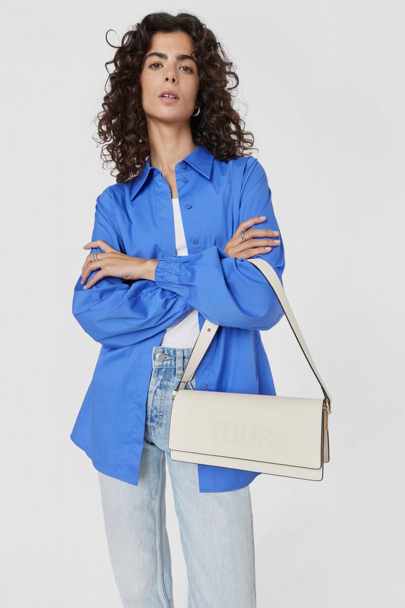 pedro del hierro Bolso baguette marfil TOUS La Rue