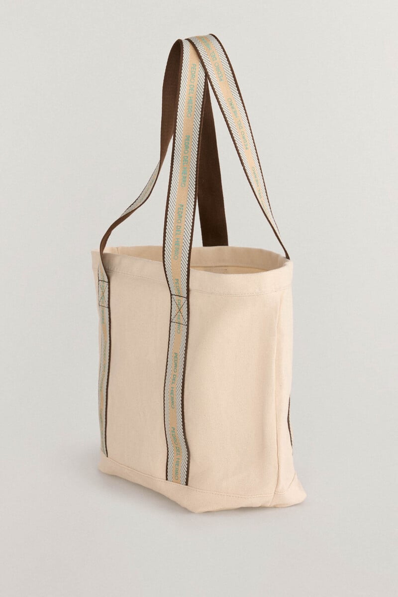 Pedro Del Hierro Bolso De Lona Logotipo PdH