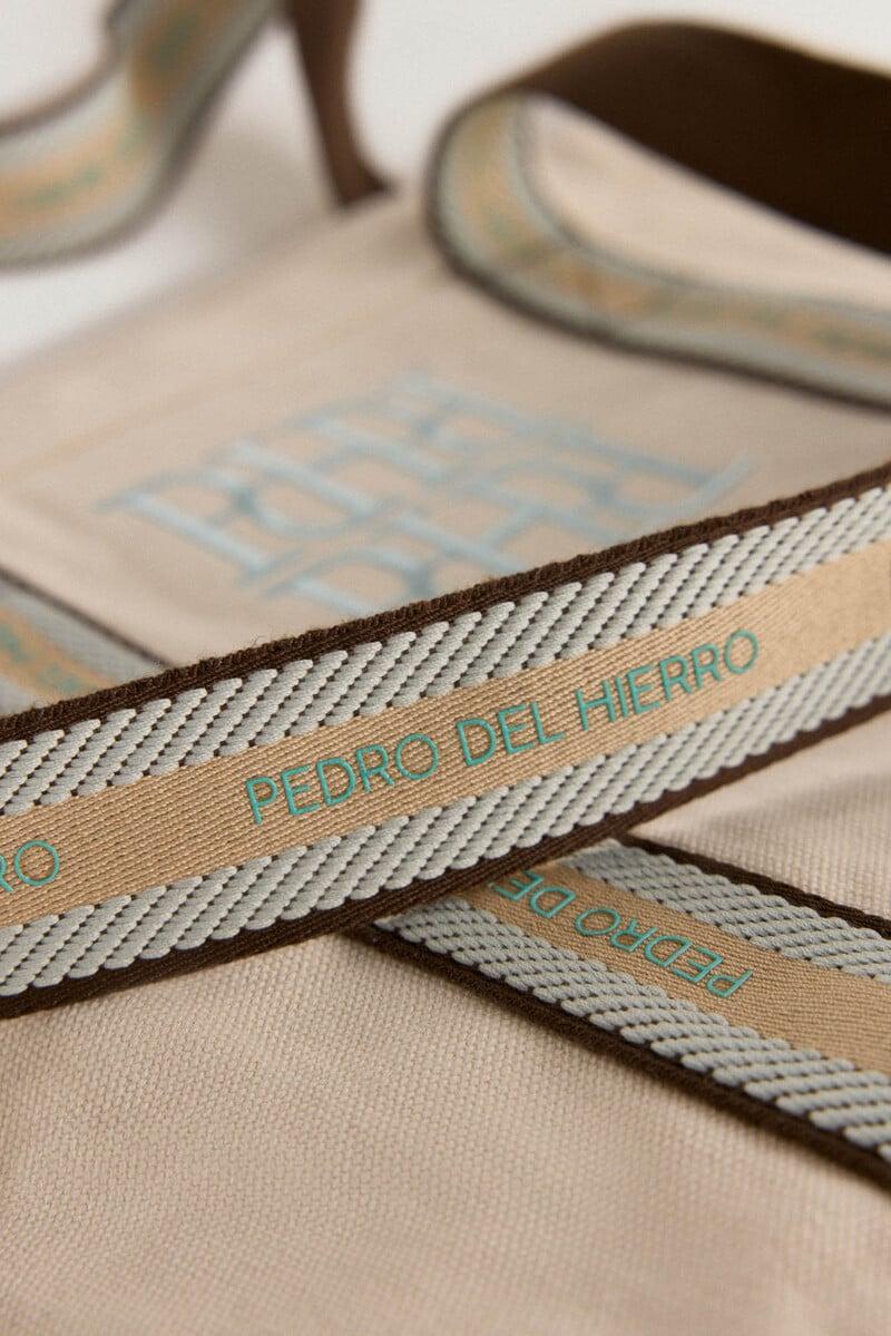 Pedro Del Hierro Bolso De Lona Logotipo PdH