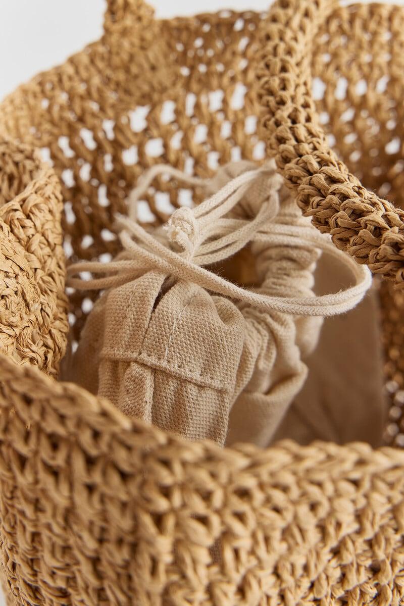 Pedro Del Hierro Bolso Mini De Rafia