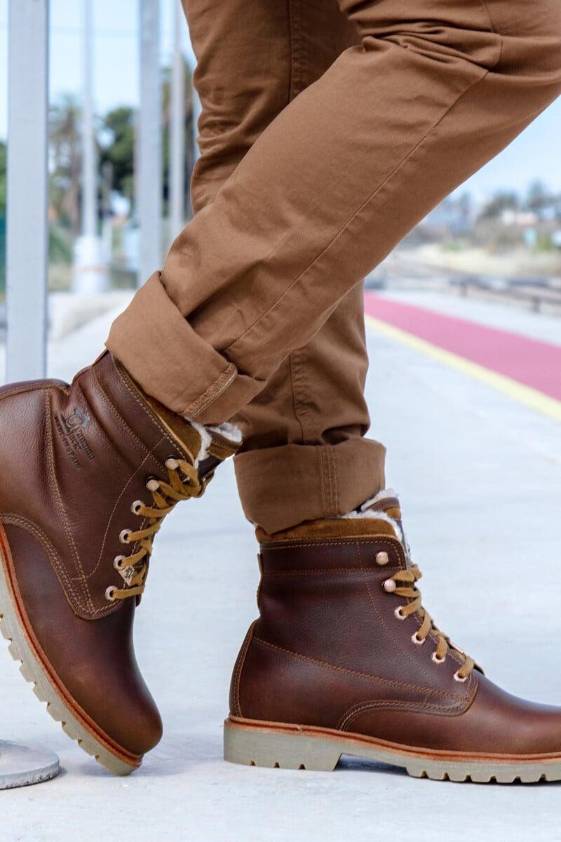 pedro del hierro Bota de hombre en piel napa