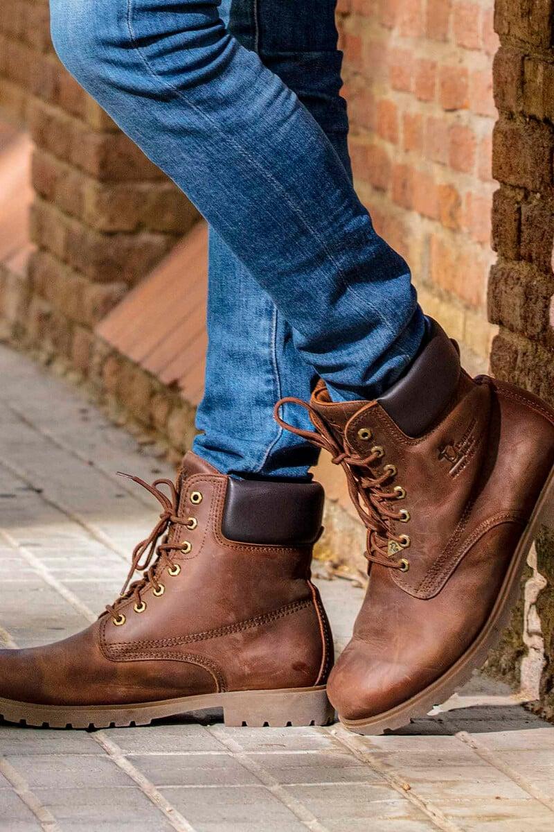 pedro del hierro Bota de hombre en piel napa