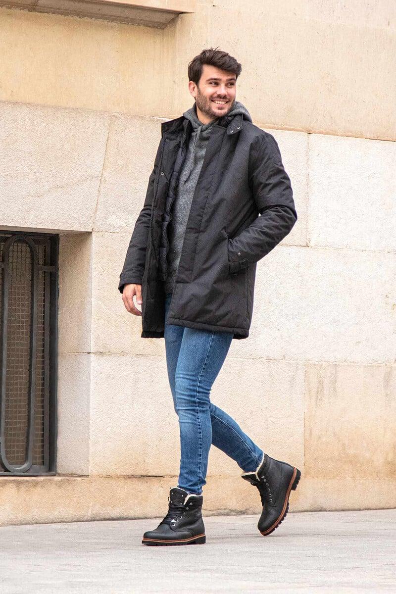 Pedro Del Hierro Bota De Hombre En Piel Napa