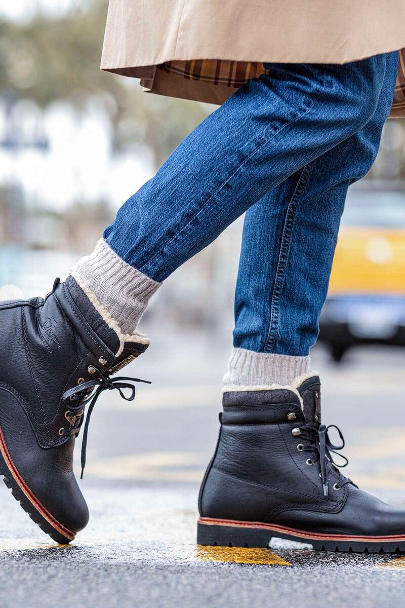 Pedro Del Hierro Bota De Hombre En Piel Napa