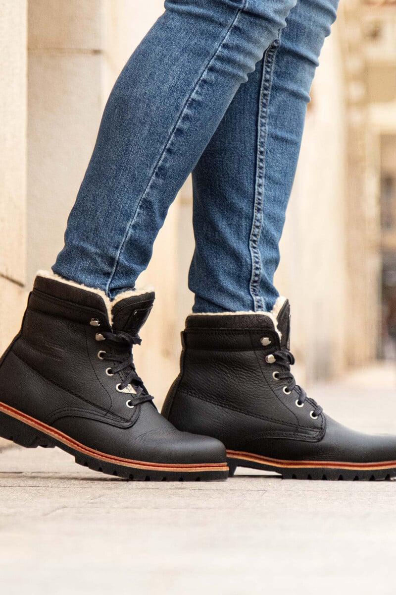 Pedro Del Hierro Bota De Hombre En Piel Napa