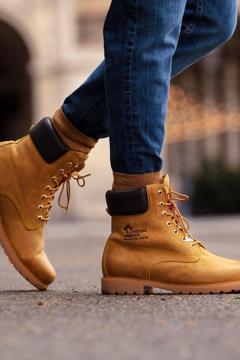 pedro del hierro Bota de hombre en piel napa