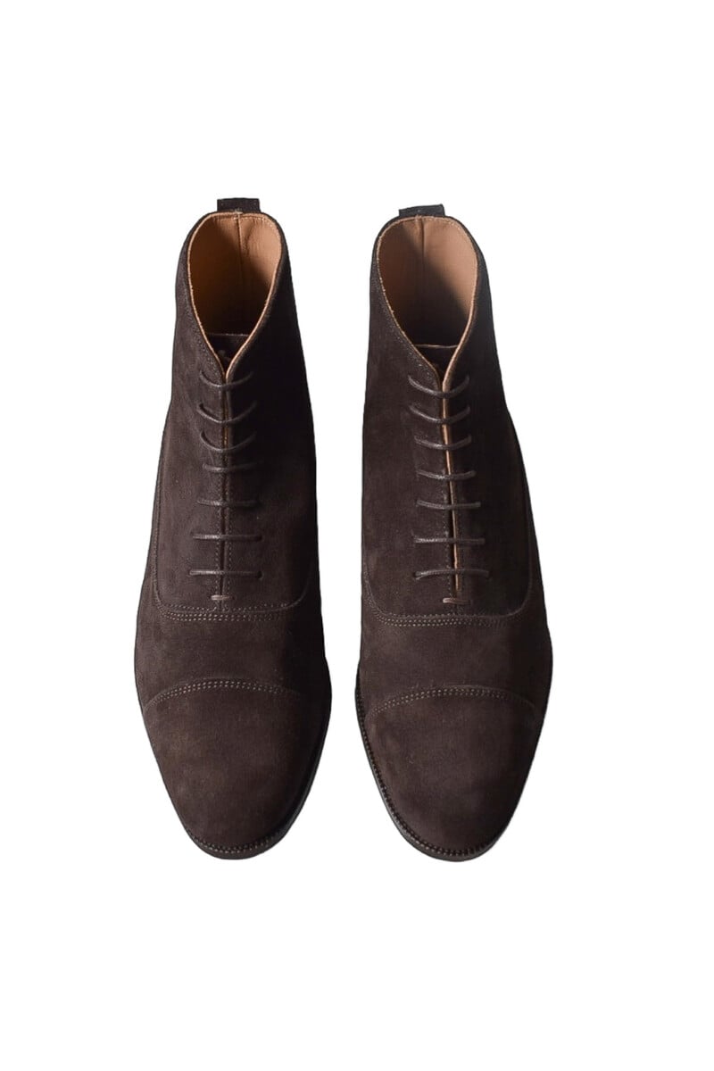 Pedro Del Hierro Bota Oxford Ante Marrón