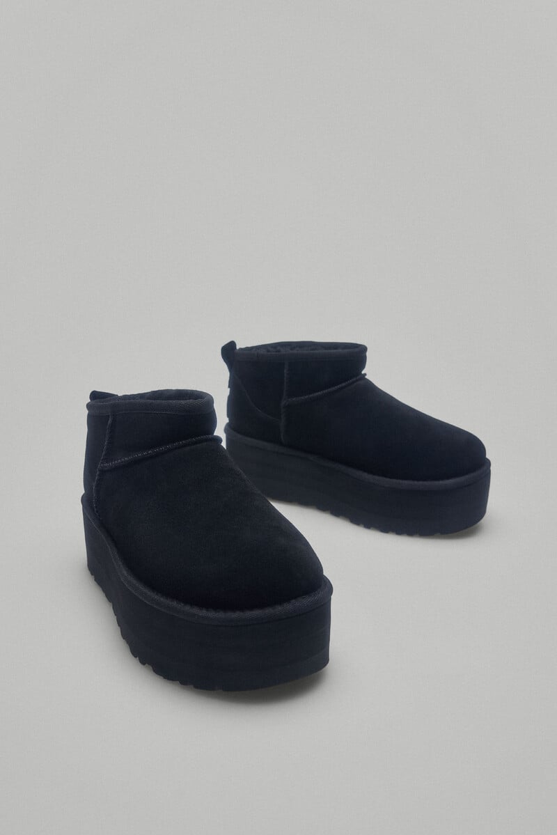 Pedro Del Hierro Bota Plataforma Mujer