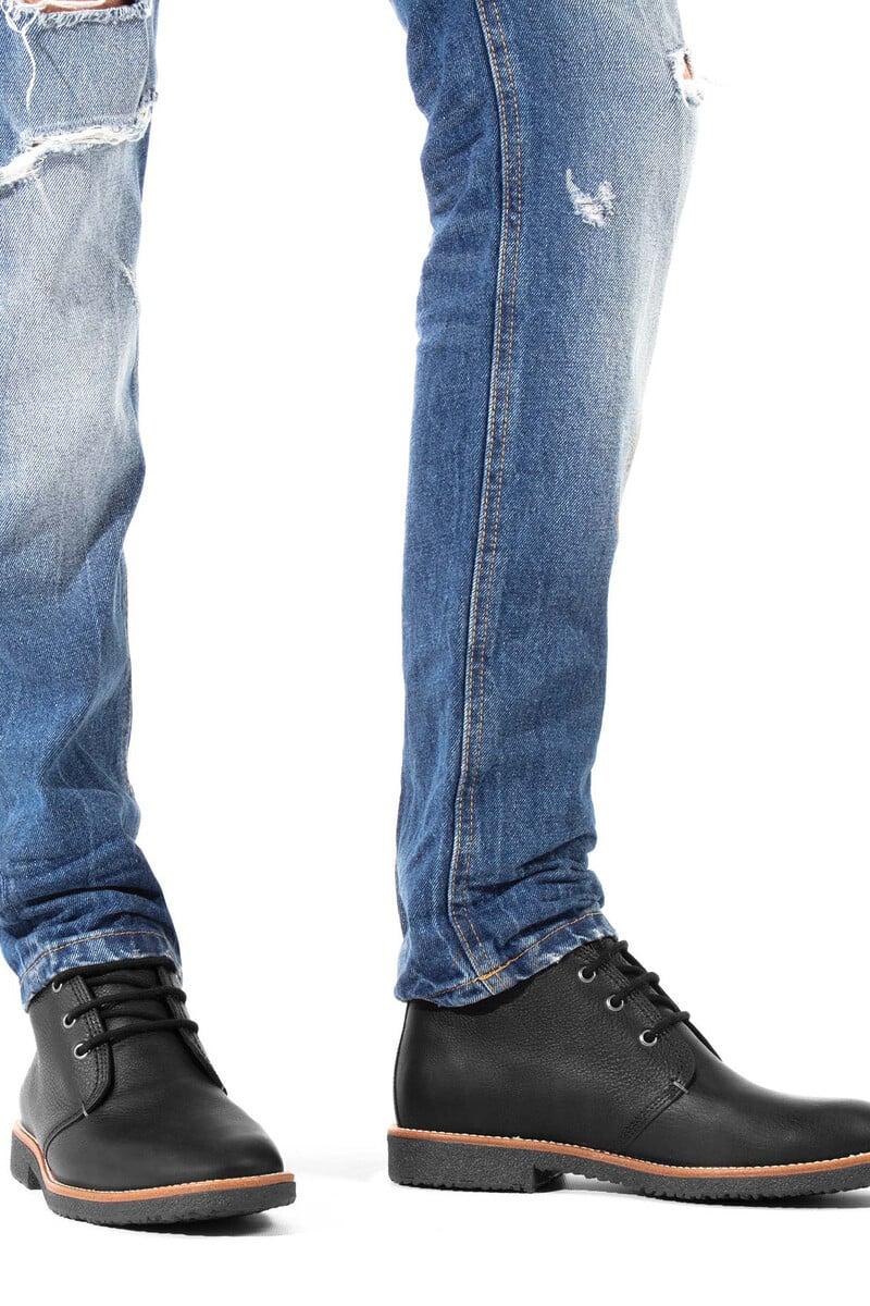 Pedro Del Hierro Botín De Hombre En Piel Napa