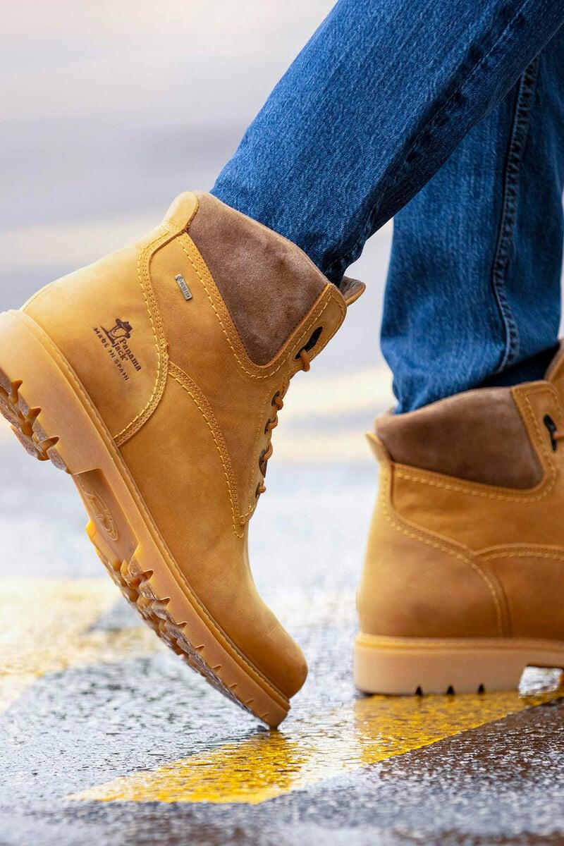 pedro del hierro Botín de hombre en piel napa