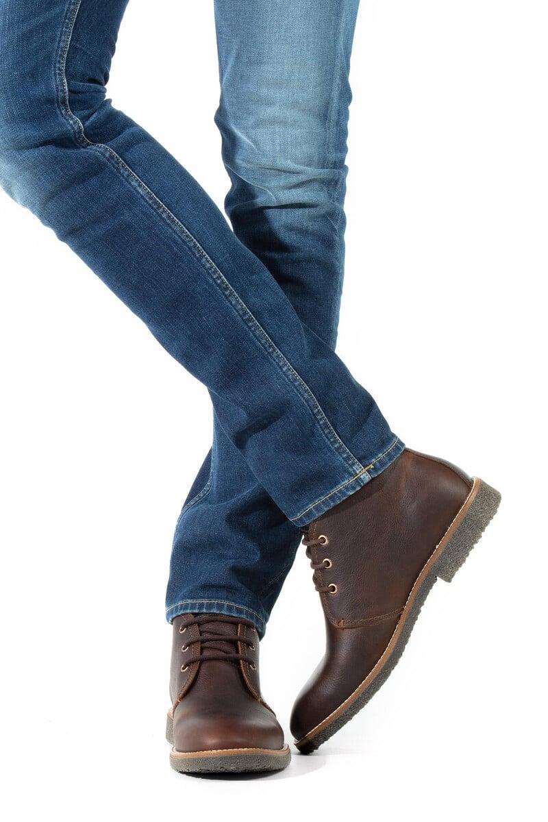 Pedro Del Hierro Botín De Hombre En Piel Napa