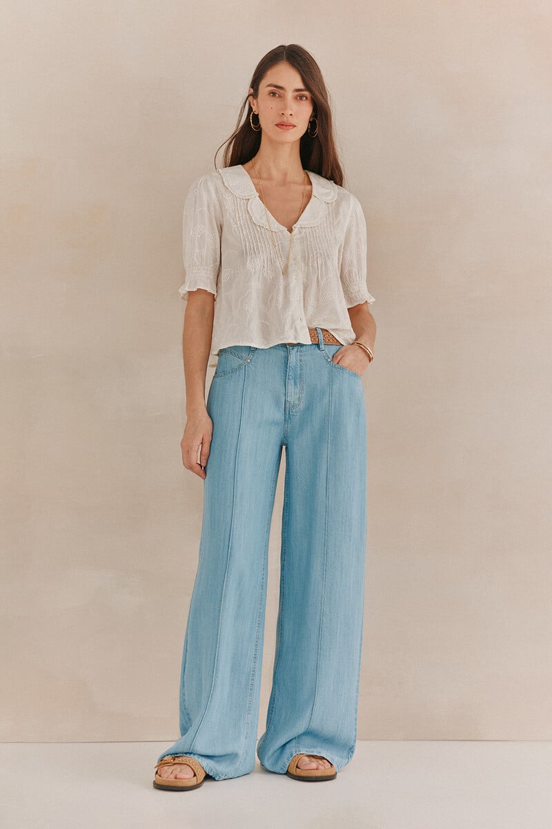 Pedro Del Hierro Bruna. Pantalón Fluído