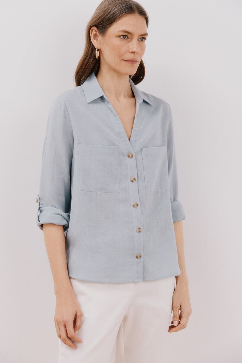 pedro del hierro Camisa algodón estampada