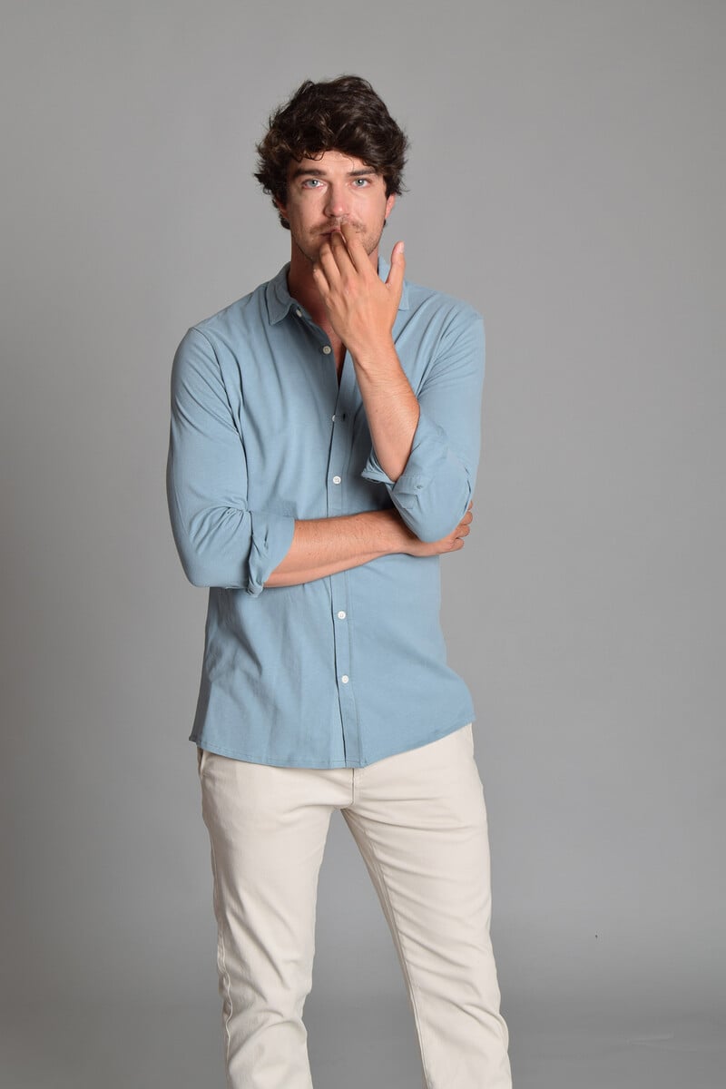 Pedro Del Hierro Camisa Algodón Lavada